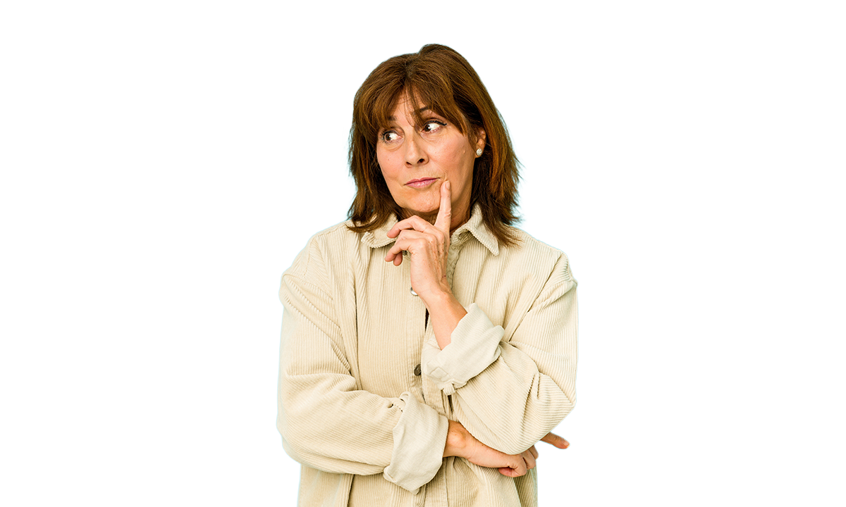 woman thinking about retirement